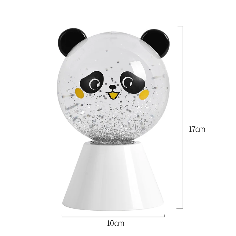 Rak Teacher Patting a popular internet celebrity Panda Rak Teacher is a kind of pastry Patting the Lamp Creative Birthday Gift
