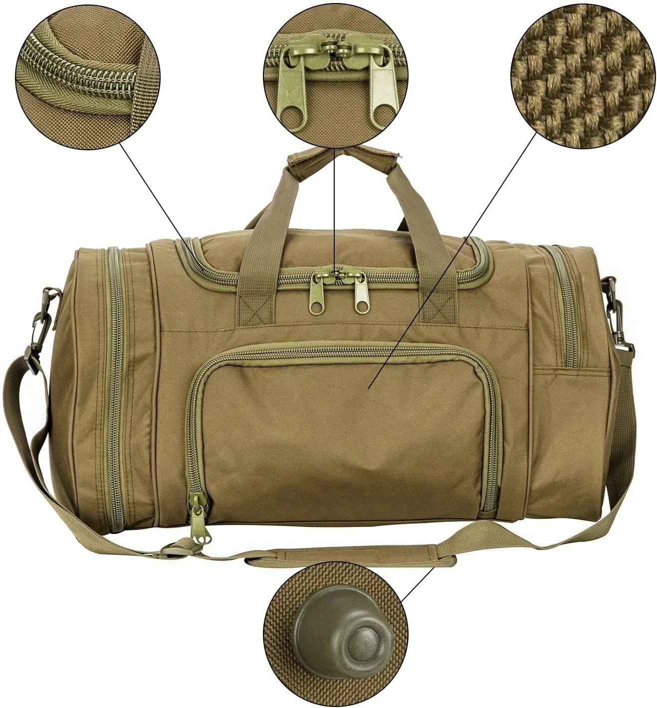 Wholesale Men Outdoor Travel Bag Multifunction Practical Duffel Bag Waterproof Duffel Bag Carry on Shoulder