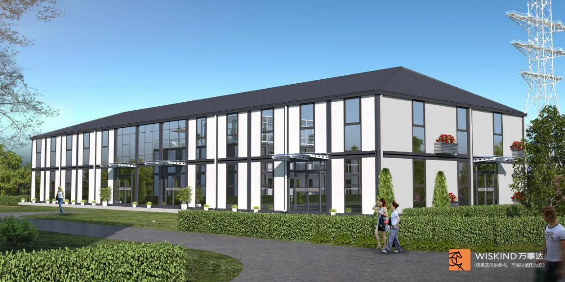 
Rock wool Sandwich panel prefab house 