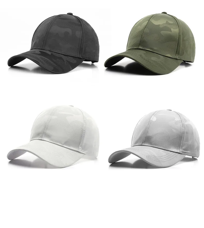 Recreational sport Mountaineering fishing man sports caps High sense Adjustable  trucker hat Camouflage baseball cap