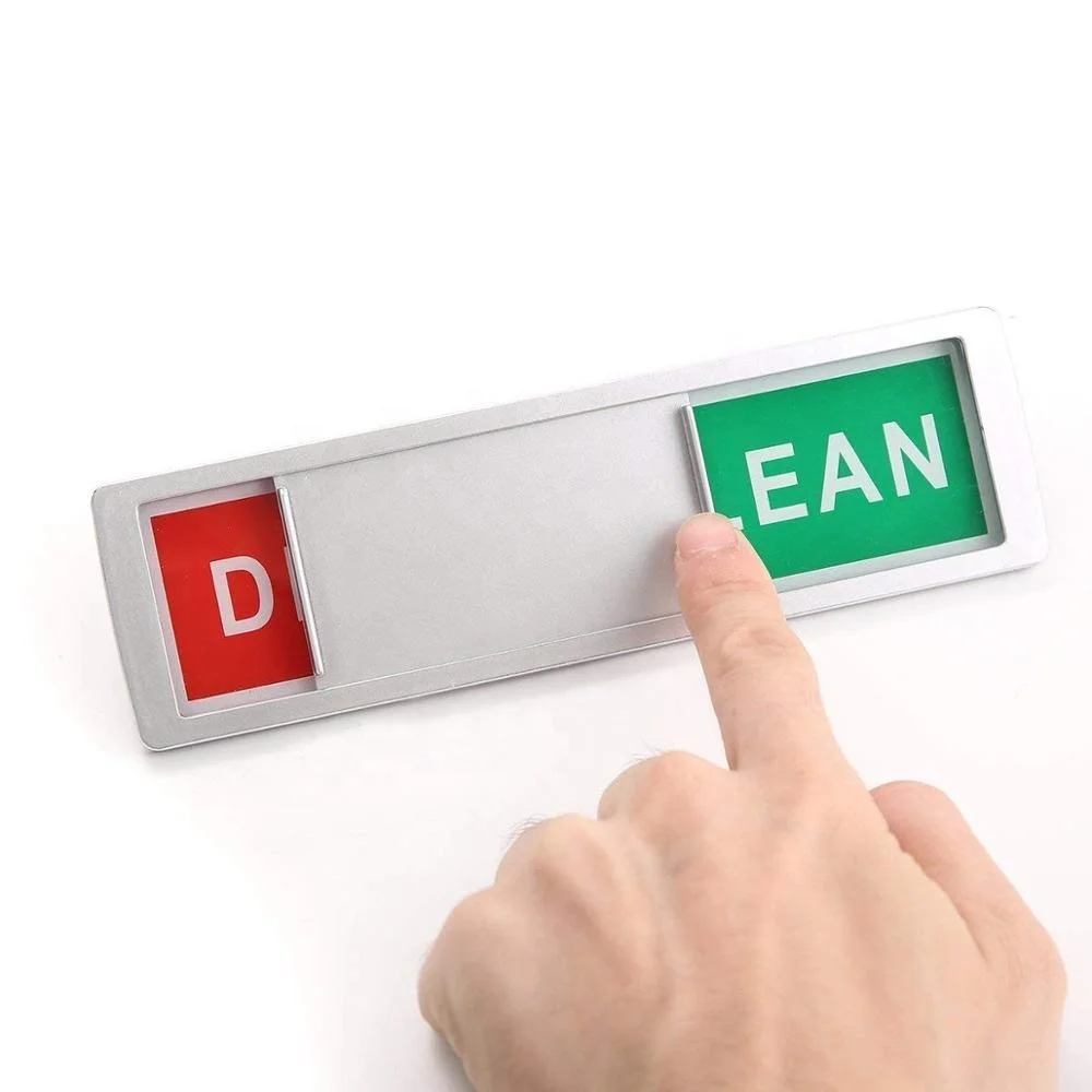 
Clean Dirty Magnet for Dishwasher Super Strong Magnet Version clean dirty dishwasher magnet Silver Indicator Sign 