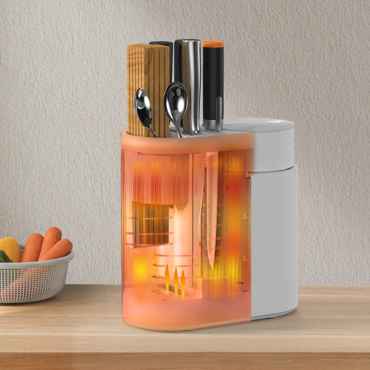 OEM wholesale Chopsticks sterilizer cutter spoon dryer portable food cleaning machine UV kitchen sterilizer