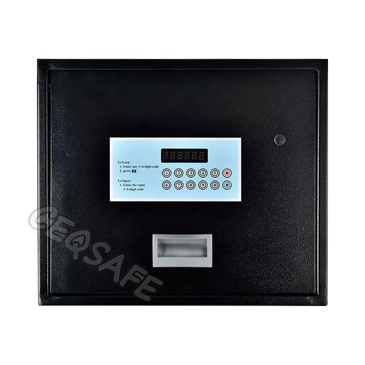 Electronic Digital Lock Security Hotel Room Deposit Laptop Safety Safe Box GK-TOP-A Optional 1.5 Mm CN;GUA H150*W410*D350 10KG