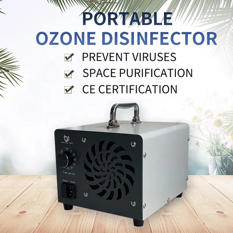 Hot selling best quality commercial portable 5g 10g 15g car ozone generator disinfection sterilizer machine