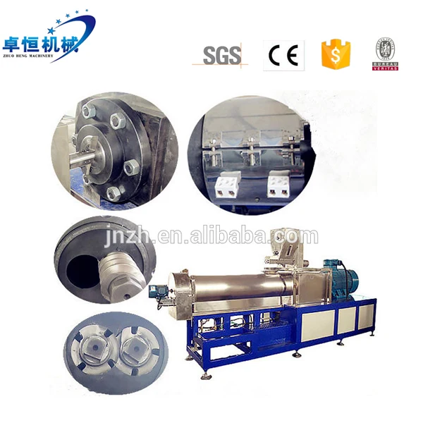 twin screw extruder millet rice maize corn wheat puffed snack making machine grain snacks machine