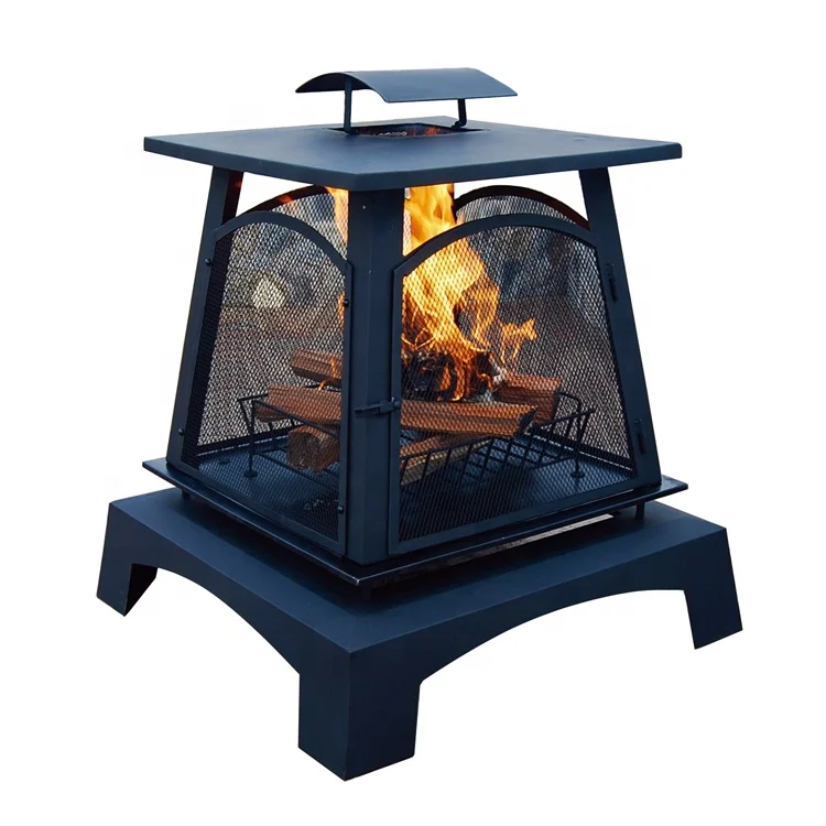 Kingjoy Durable steel iron fireplace outdoor stove garden patio heater