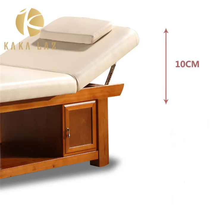 thai wood table wooden adjustable massage bed
