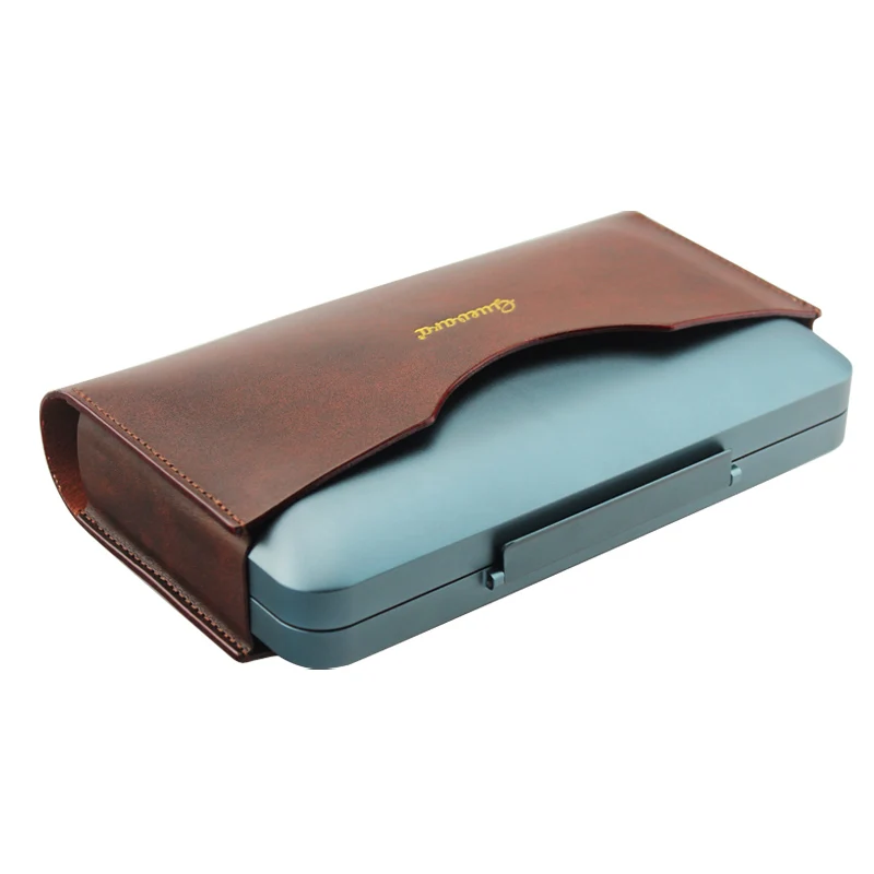 Chinese design cigar humidor accessories Capacity 10 CT cigars travel humidor