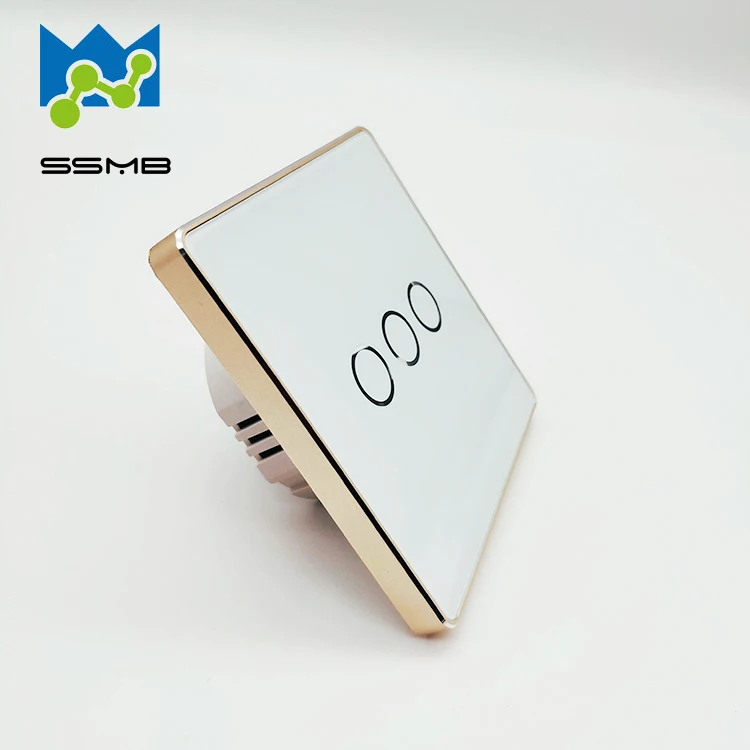 Hot Sell Smart Glass Touch Panel Wifi 1G 2G 3G Wifi Europian Smart Wall Switch Module