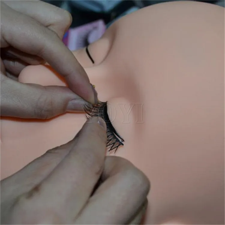 Wholesale Tattoo Practice Skin Realistic Mannequin Head Practice Training Head For Lash Extension