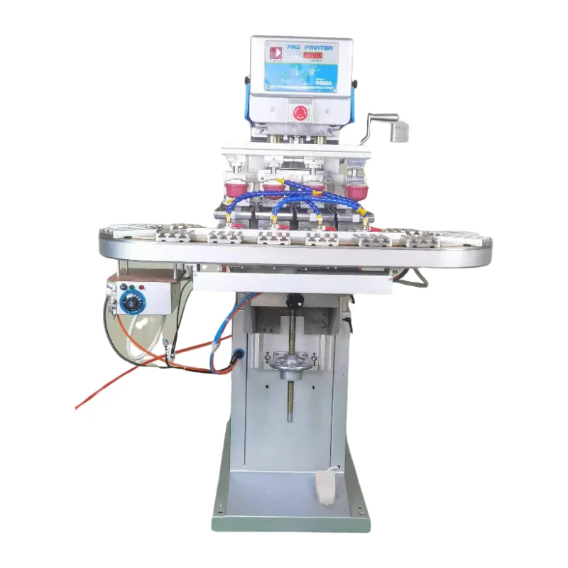Отличный ручной принтер для пэда рисунок продукта 4-х цветная печатная сервисная машина