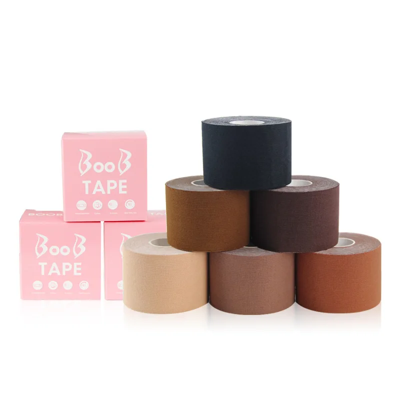 Amazon hot sale skin friendly breathable athletic breast lift tape nipple cover