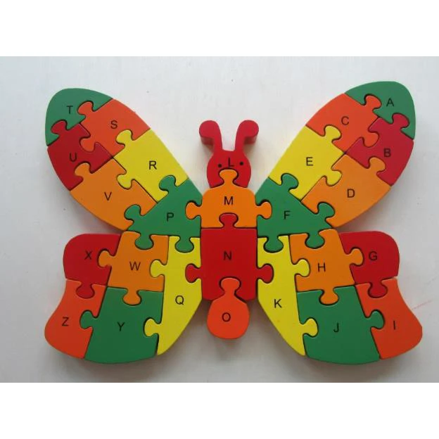 Fine motor skills Farm Animals Wooden Chunky Jigsaw Puzzle