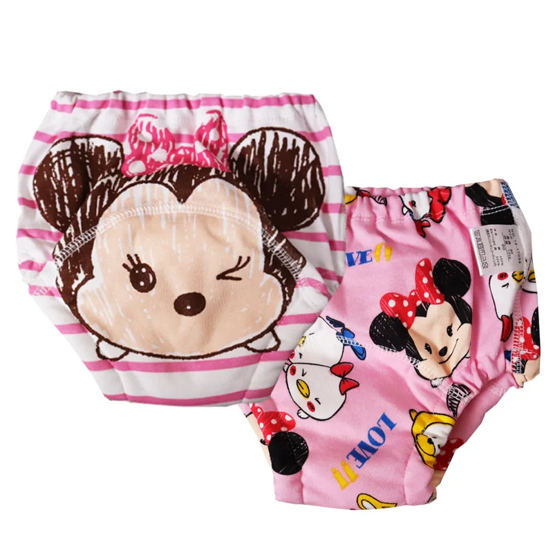 Washable Reusable Baby Cloth Pocket Diapers Potty Training Pants Toddler Training Underwear for Baby