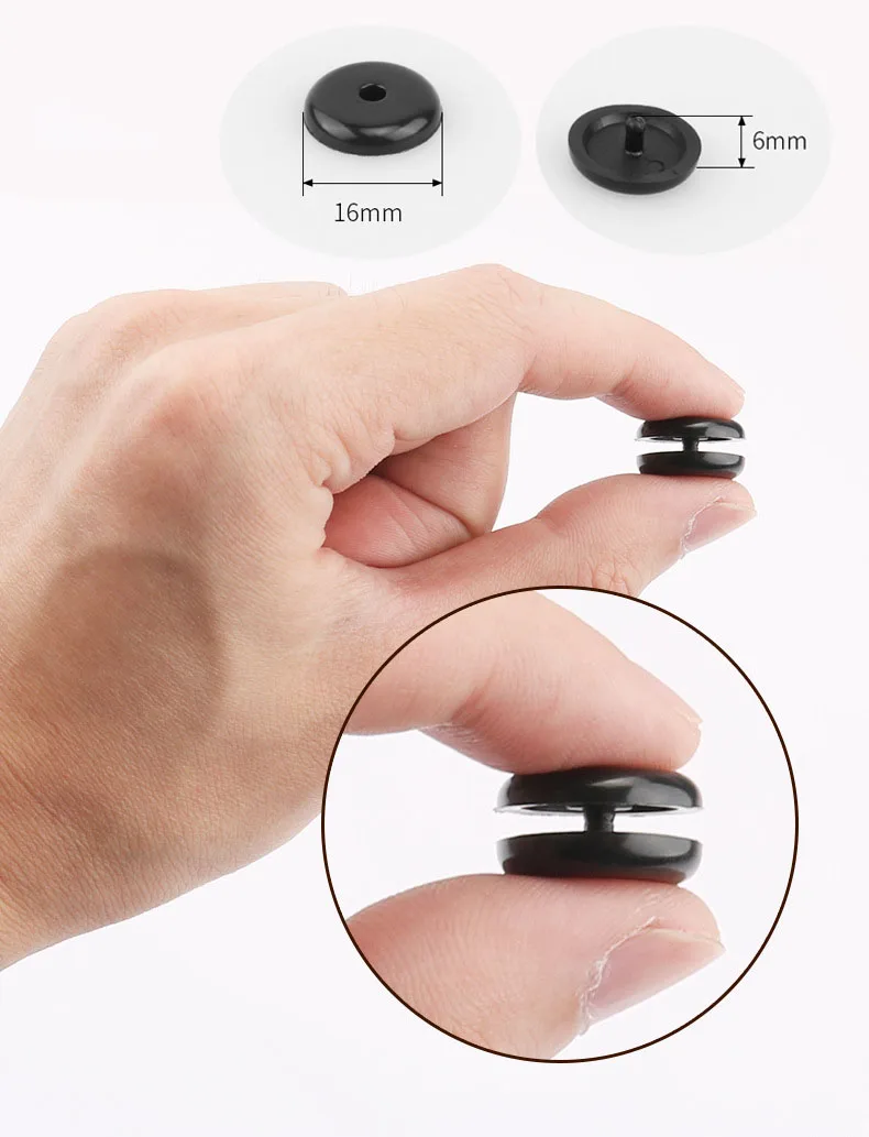 Universal PP Polypropylene black beige grey red vehicle auto car safety seat belt fastener clip stopper buckle button