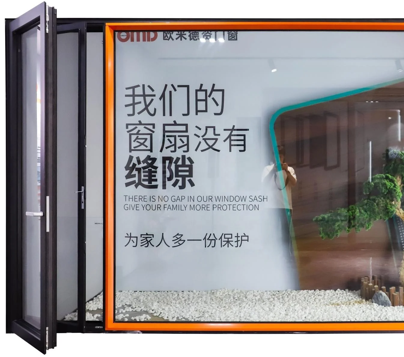 Heat Insulation System Aluminium Tilt&Turn Inward Opening Casement Windows Windproof House Big Glass Picture Windows Customized