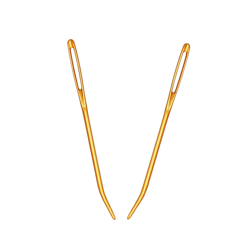 Aluminium Crochet Hooks Knitting Sewing Needle with Hole Eye Hand Weaving Tool Crochet Hook Set