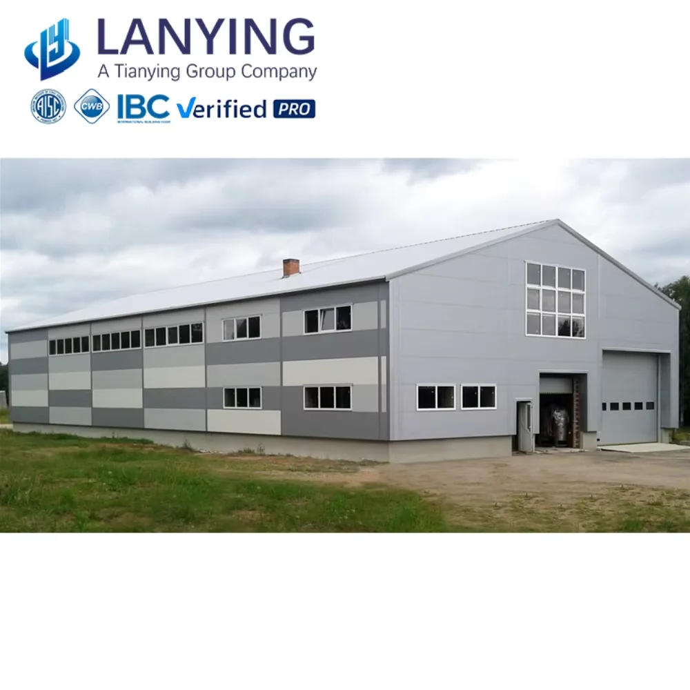 Industrial Metal Warehouse Building Steel Structure Construction