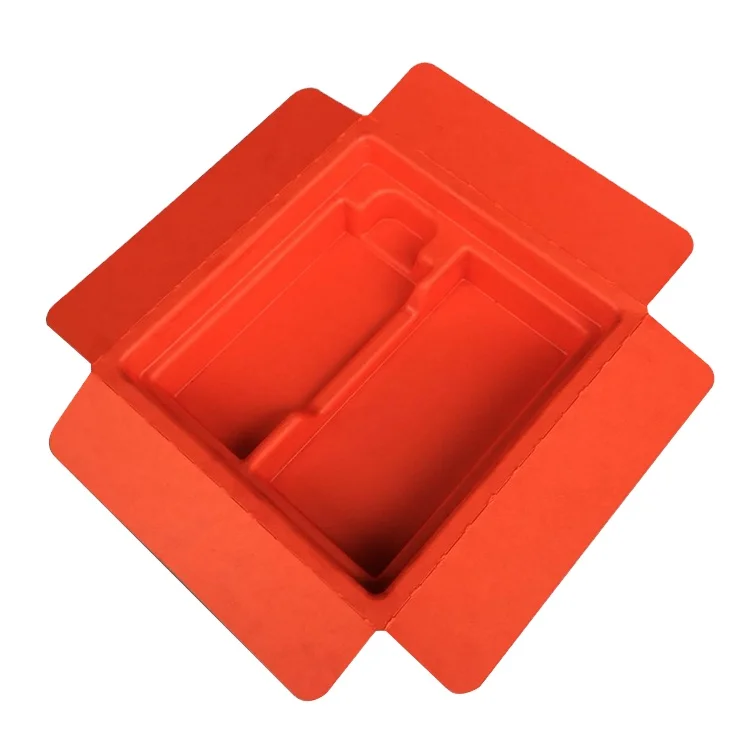 Lighter insert packaging tray,molded pulp tray,biodegradable pulp packaging