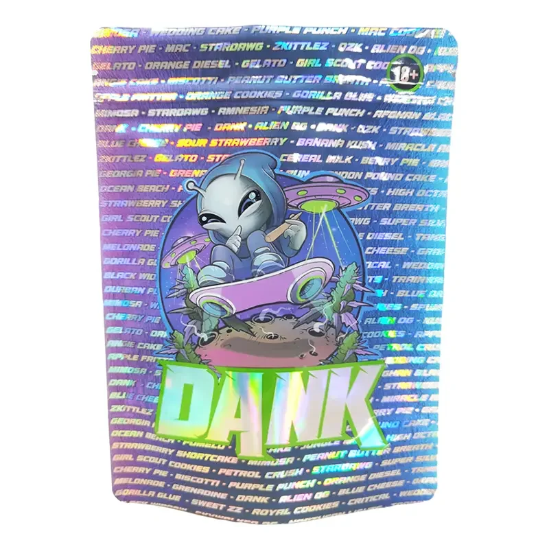 Custom Brand Printing Food Packaging Smellproof Doypack Resealable aluminum mylar bag custom seize Ziplock Bag 3.5g 7g 14g 1LB