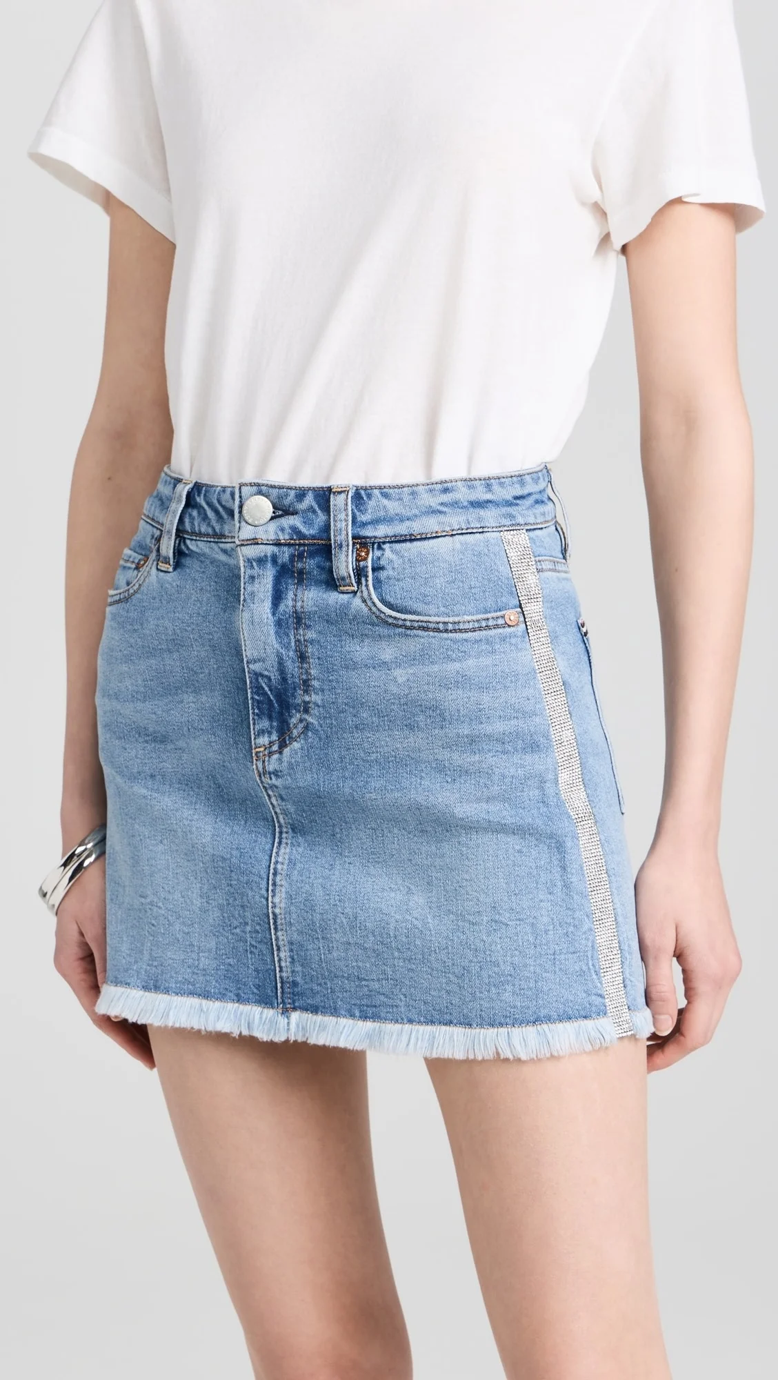 Casual Custom OEM ODM Cheap Wholesale Button Pocket Split Long Denim Skirt For Ladies