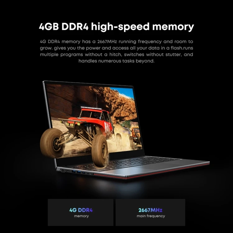 CHUWI GemiBook X Laptop 15.6 Inch 4GB 128GB Win 10 Celeron Quad Core 2.0GHz-2.9GHz Chuwi \tgaming