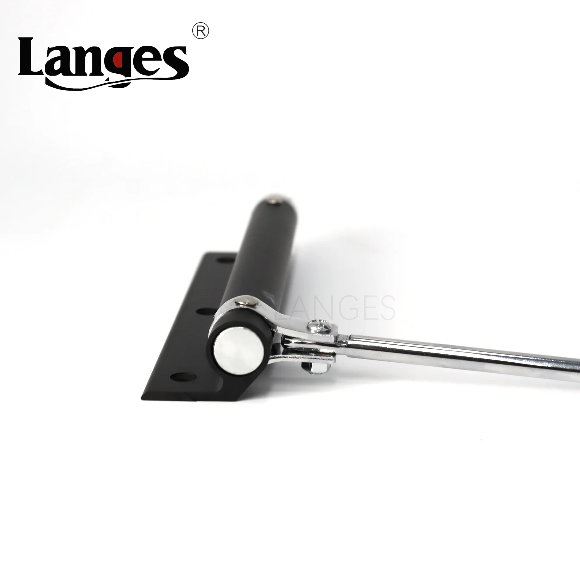 Heavy Duty Home Improvement Automatic Door Closer Light Aluminum Alloy Simple Hydraulic Door Closer