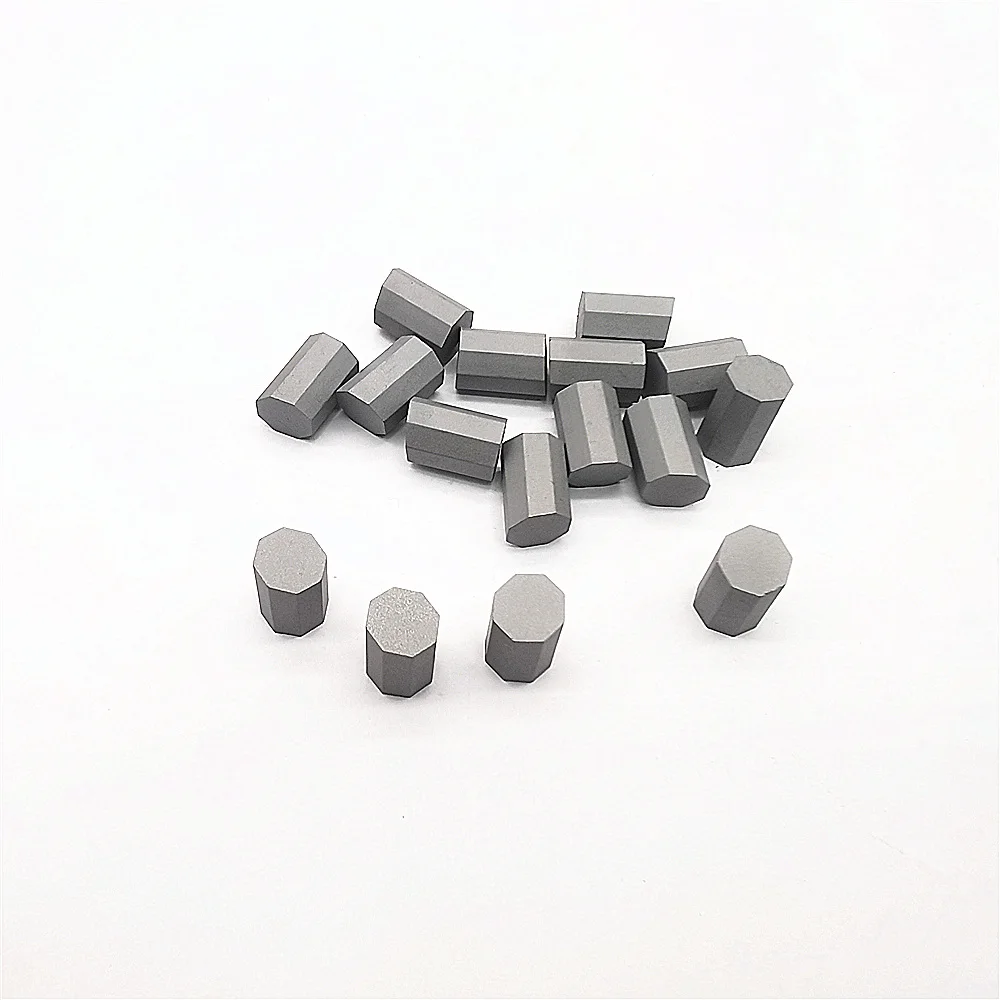 Wear Resistance Octagonal Type Tungsten Carbide Tips for Core Drilling Bits With Good Prices