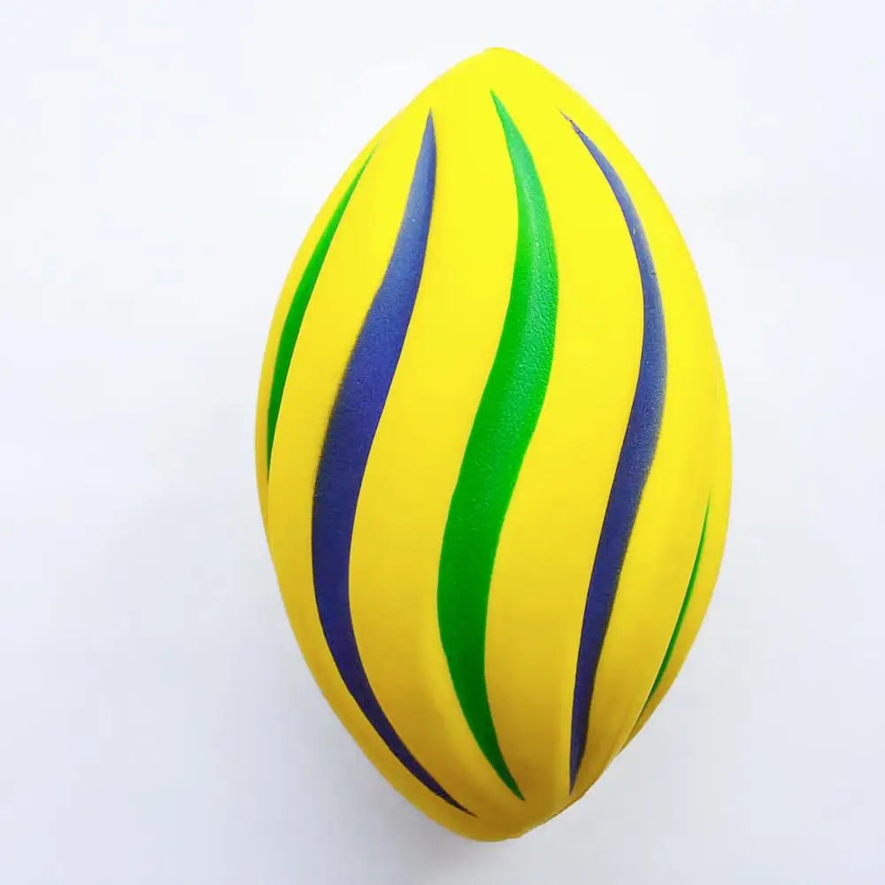 American footballshape pu foam stress ball ,rugby stress toy,pu rugby stress ball
