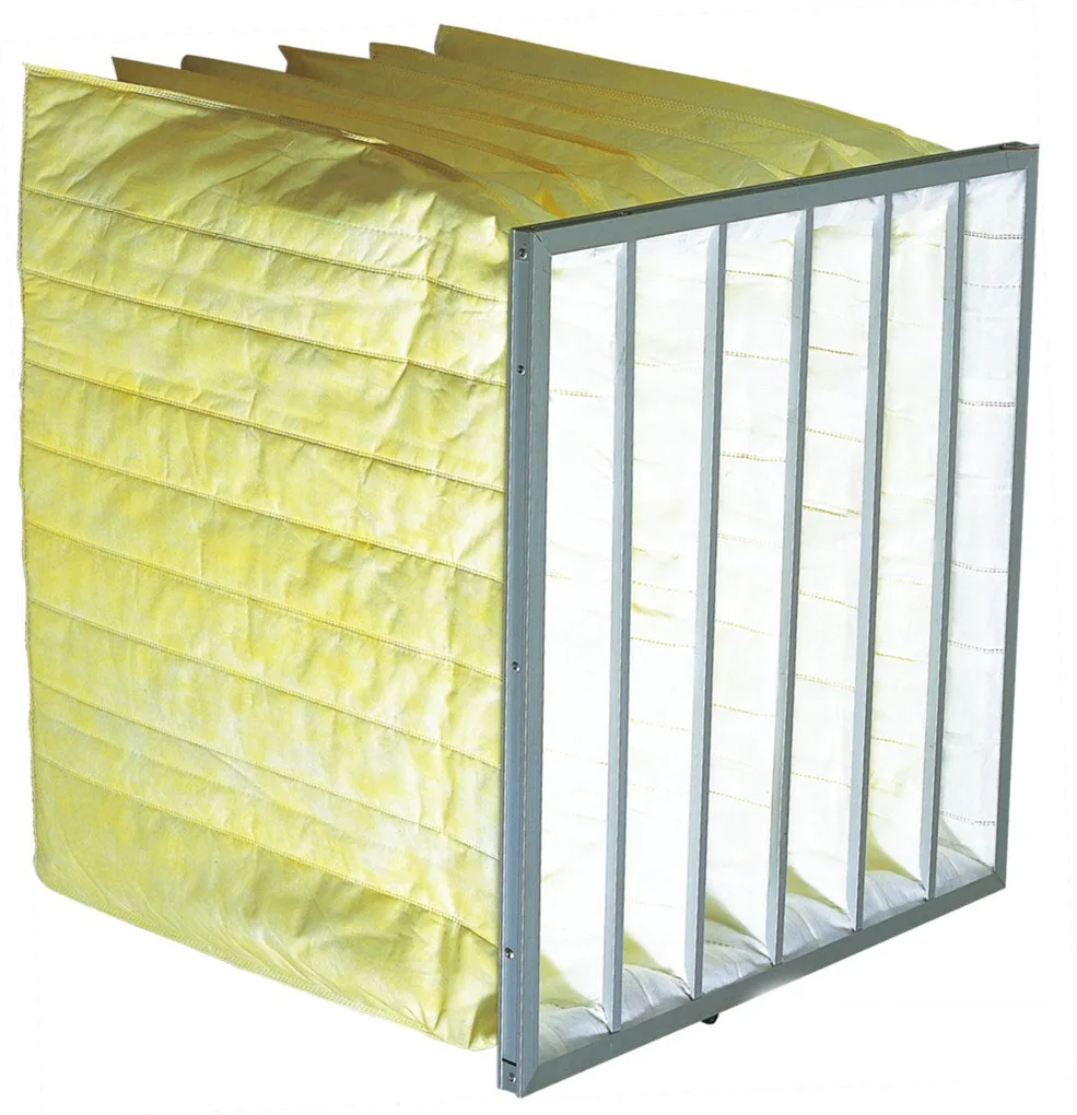 Factory Custom Made F8 Air Conditioning Bag Filter Medium Efficient Pocket Filter
