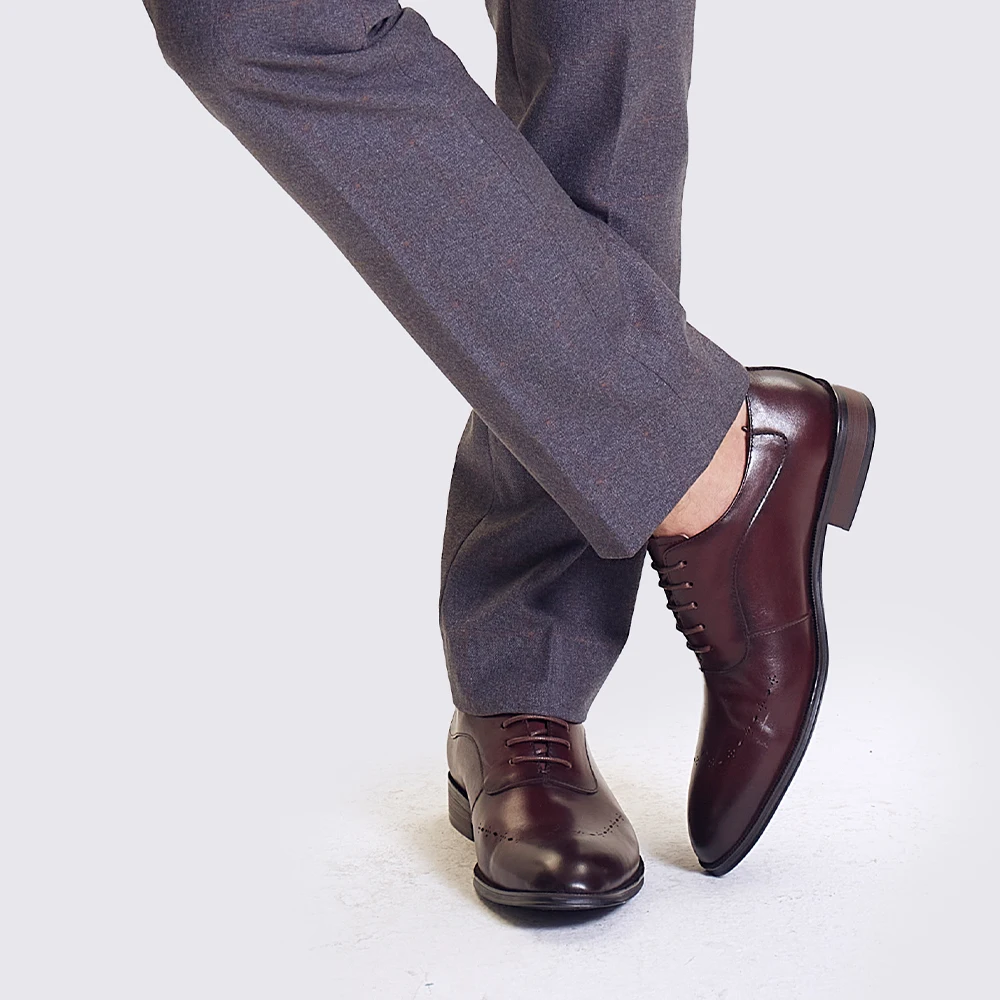 Factory Custom Zapatos Hombres Business Formal Genuine Dress Leather Shoes Manufacturer Oxford for men