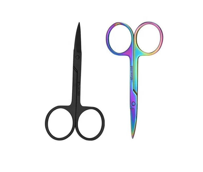 Best popular multi-function Rainbow eyelash scissors