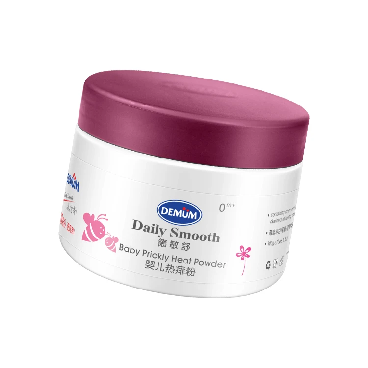 
Factory Direct Sale Baby Talcum Powder Body Skin Care Baby Prickly Heat Powder 