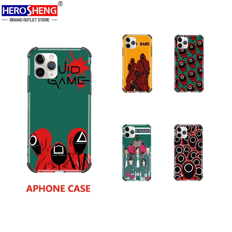 Новый бронированный Дизайн чехол для мобильного телефона с кальмаром 13 Pro Max, протестированный на падение, защитный чехол для телефона 13