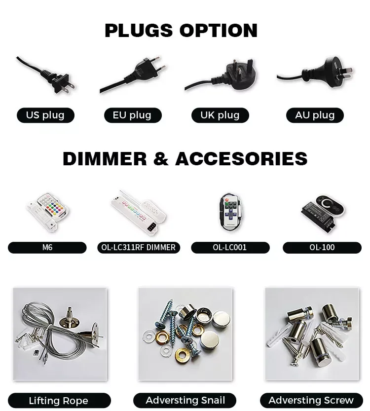 Acrylic custom flexible LED light electronic sign LED letters neon home bar event sign