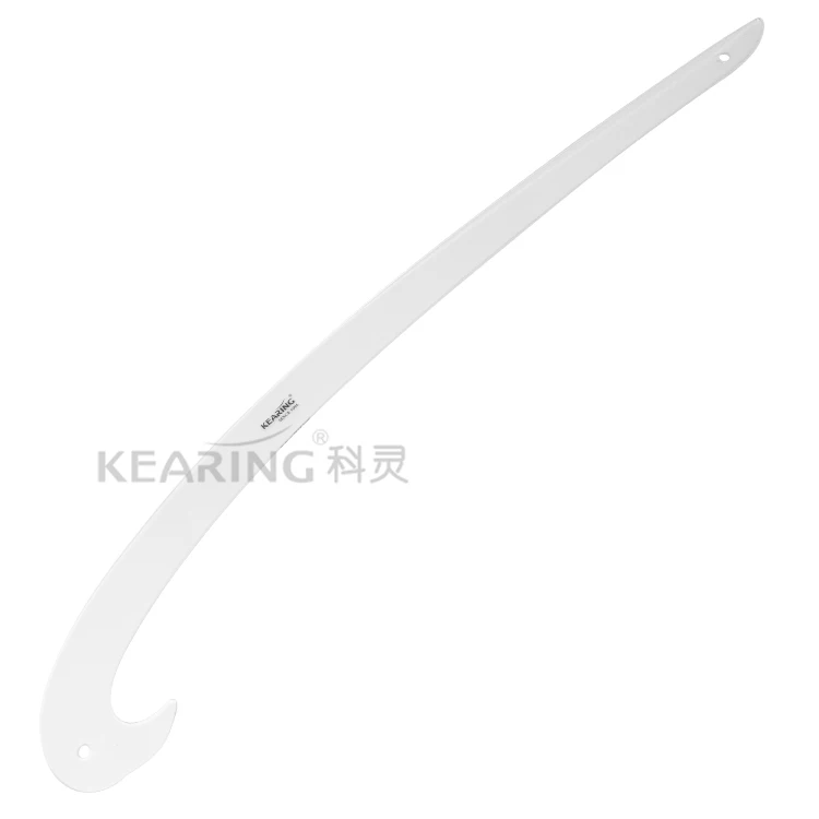 Kearing clear acrylic french curve pattern making and fashion design ruler for drawing irregular curves PM1315