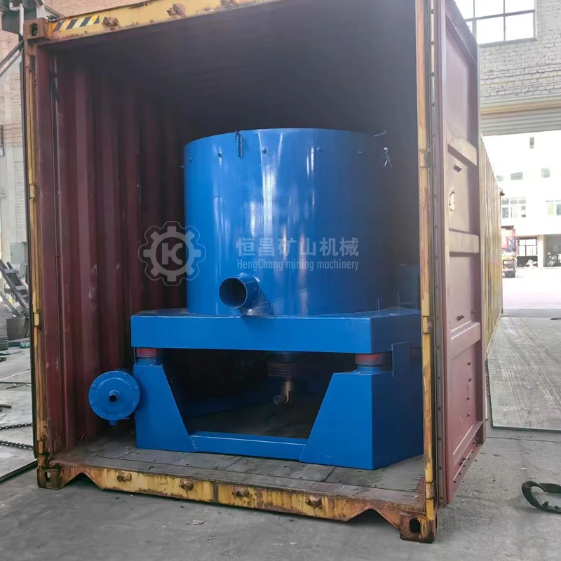 5-10tph High Recovery Rate Placer Gold or Alluvial Gold Gravity Centrifugal Gold Panning Concentrator