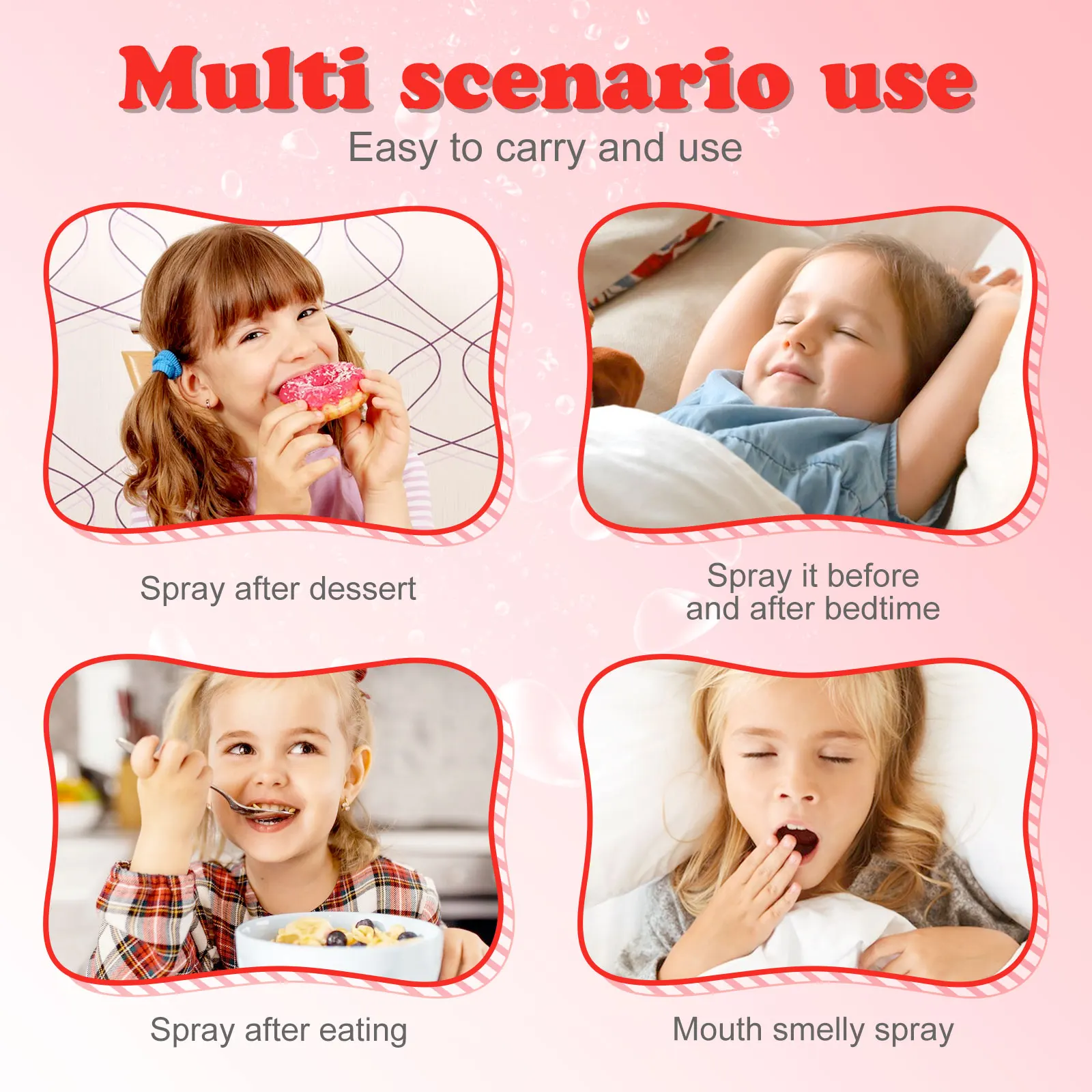 Children Toothpaste Helper Mouth Wash Cavity Prevention Anticavity Mundspray Spray Bucal Mouth Spray With Fluoride Free