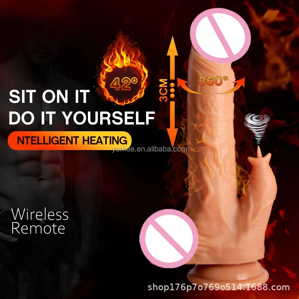 Hot Selling YUMY Realistic Dancing Dildo Vibrator For Women Masturbation Vibrating Dildo With Remote Control For Women Sex Toys