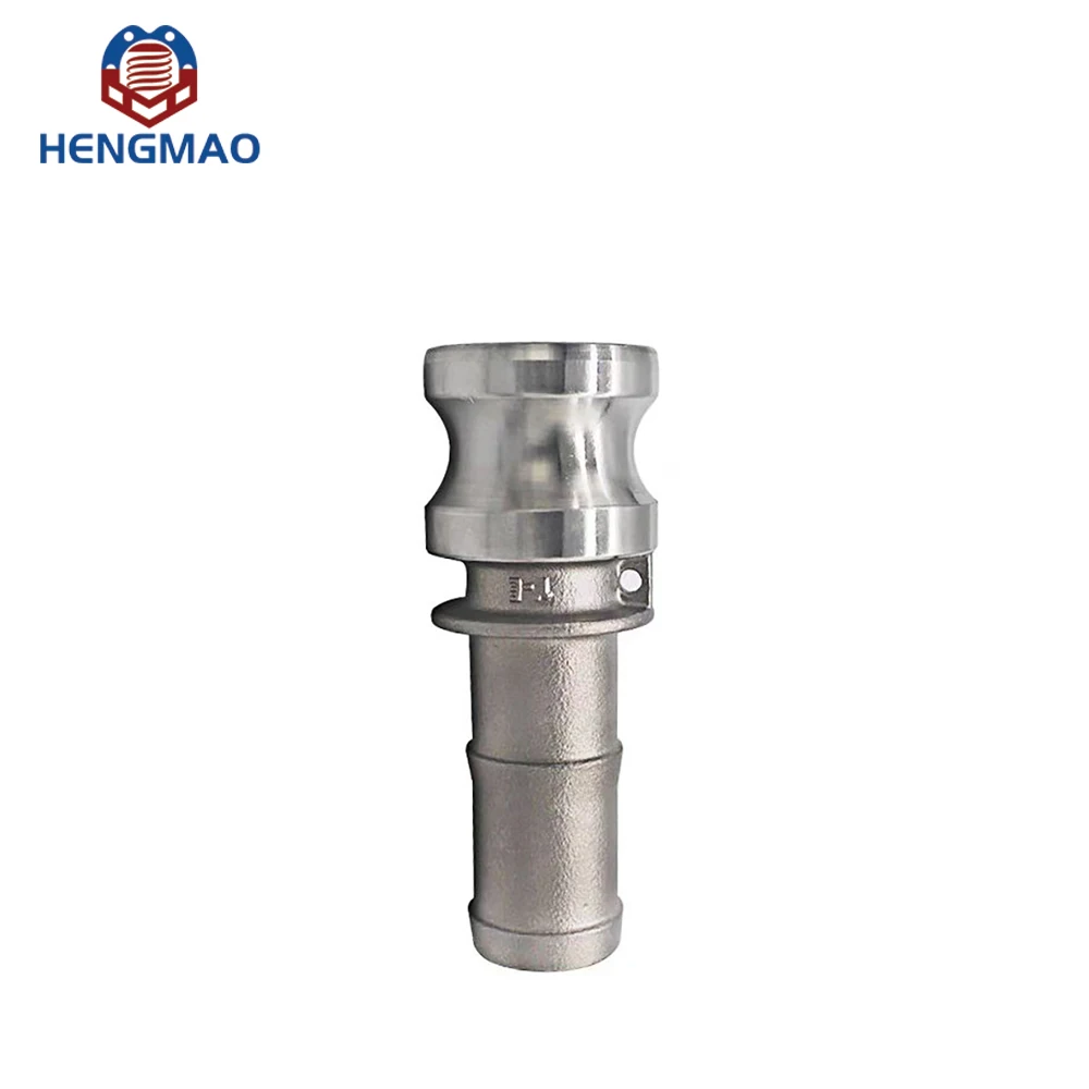 Stainless Steel 304 316 Flexible Quick Hose Coupler Type E Camlock Coupling Quick Connector