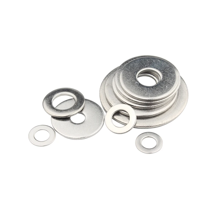 Good Quality INOX Stainless Steel SS304 SUS304 ANSI AISI 304 A2-70 1.4301 Flat Washer DIN125