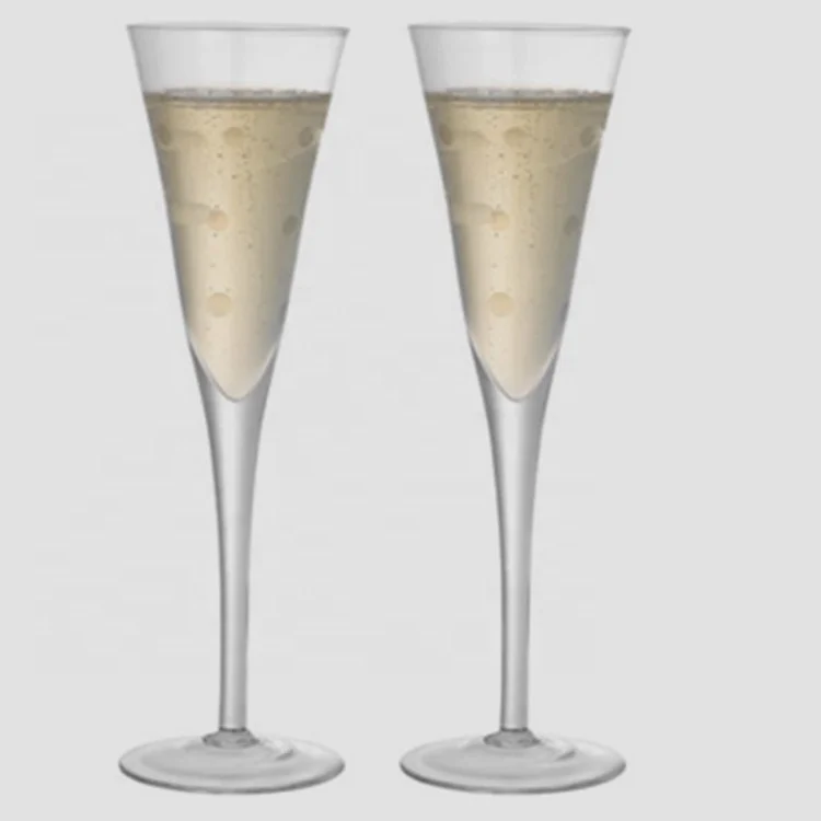 Flutes Champagne Glass  6oz 8oz Luxury Crystal Glasses Wine Cup Glasses Champagne Glass