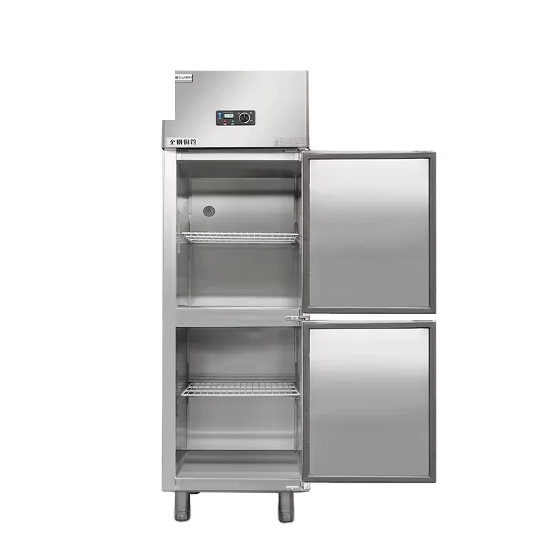 Commercial freezer single glass door upright Guangzhou refrigerator chiller
