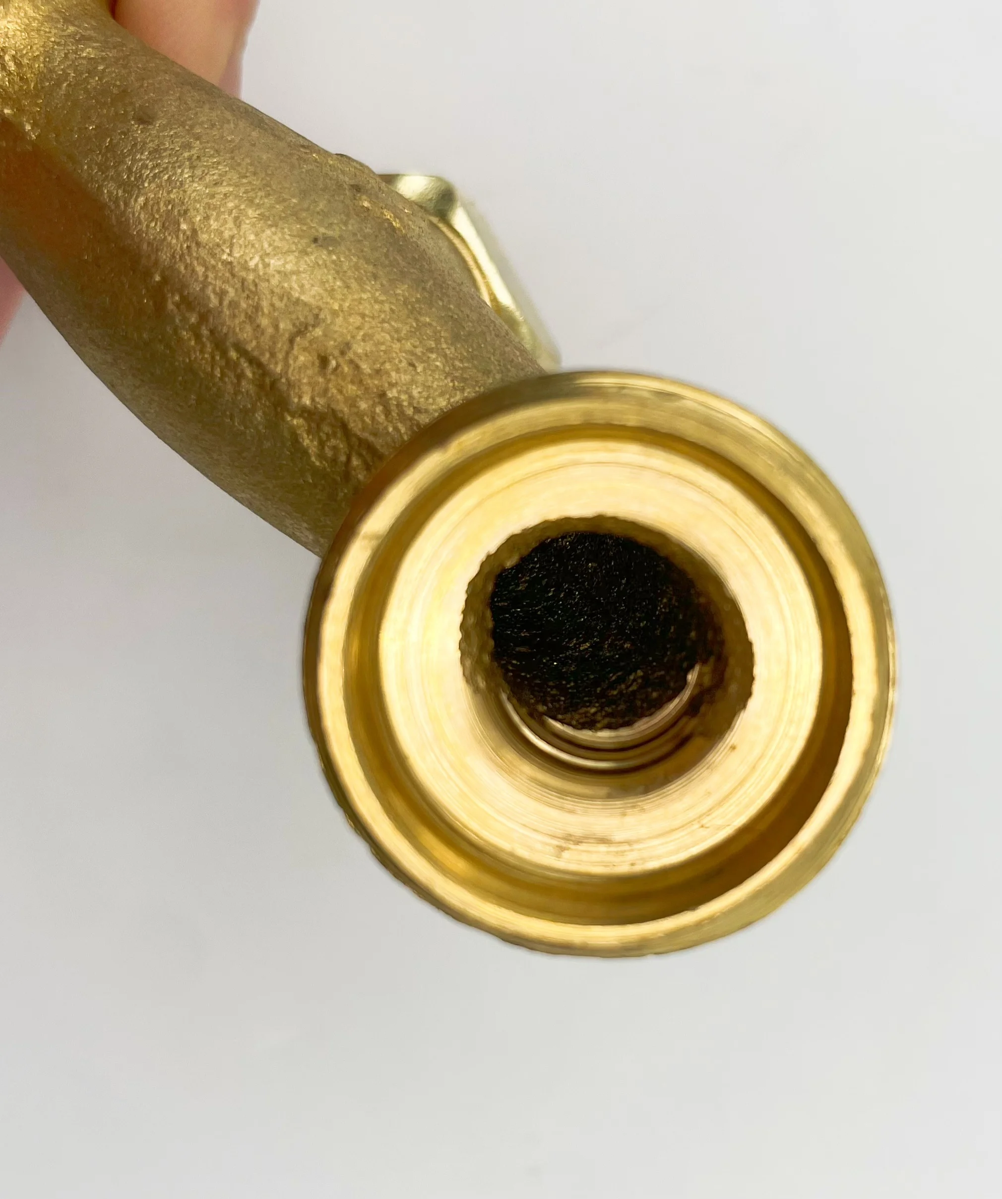 1/2 Brass Garden Bib Tap Faucet Slow Open Water Bibcock Polished Tap Valve with Interface