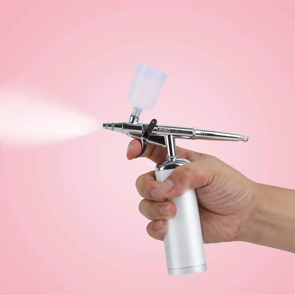 Airbrush Customized Art Max 30 psi Black White OEM 20cc 40cc Cup Makeup Tools Cake Nail Air Face air brush compressor