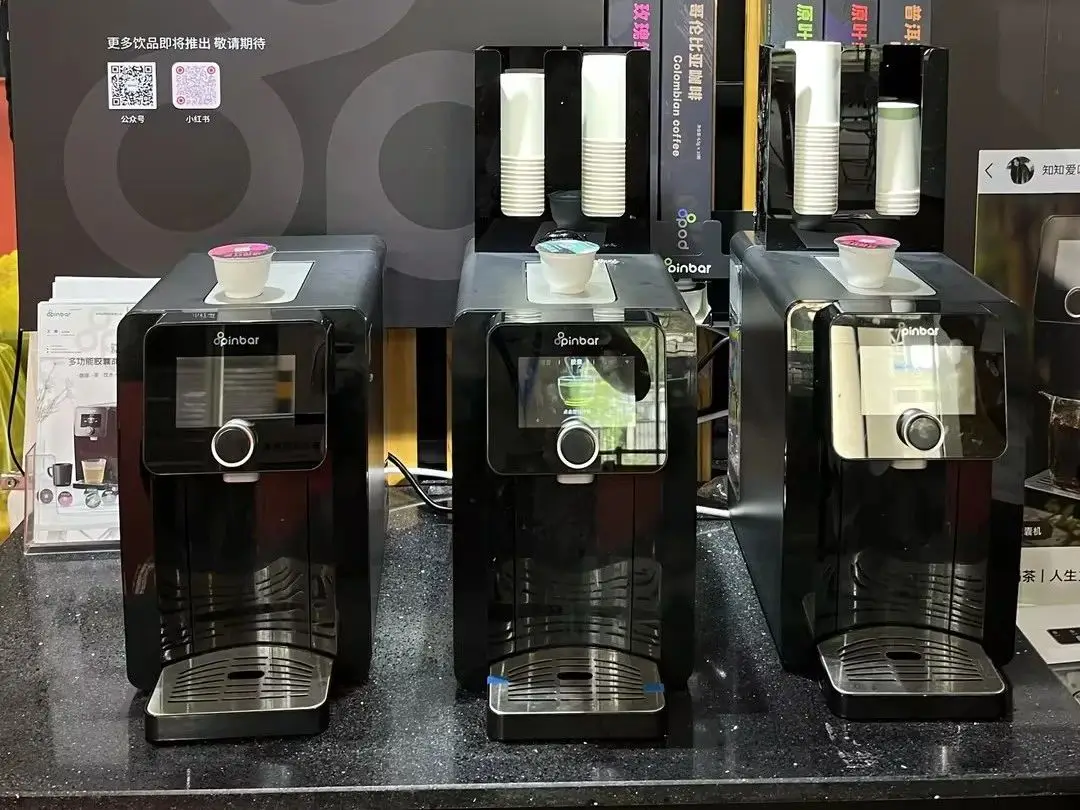 Pod Coffee and Tea Dispenser with Smart Touchscreen Operation