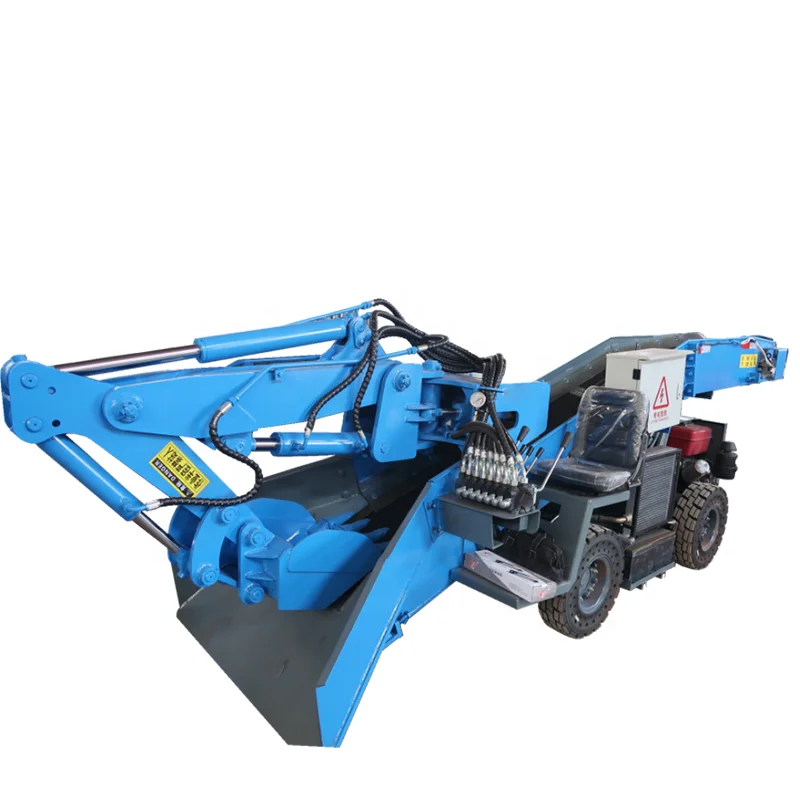 50m3/h underground   tunnel use hydraulic electric underground rock mucking loader