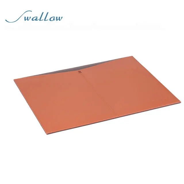 A4 Writing Pads Clipboard faux leather PU Drawing Pads Folder Office School  Supplies High End Signature Book LOGO Customized