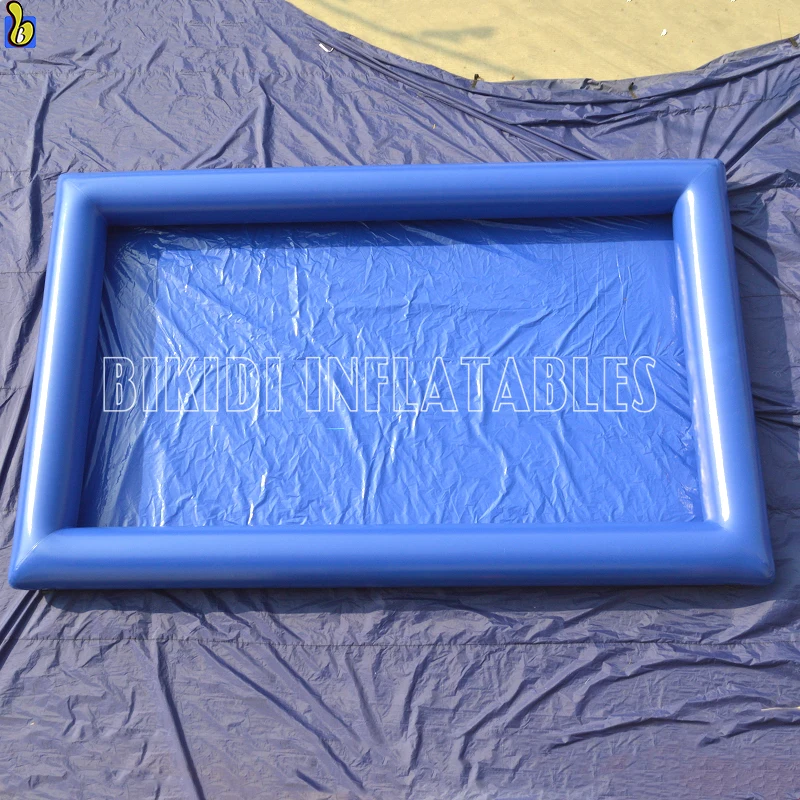 Water park inflatable rectangular pools for inflatable games D2007-1