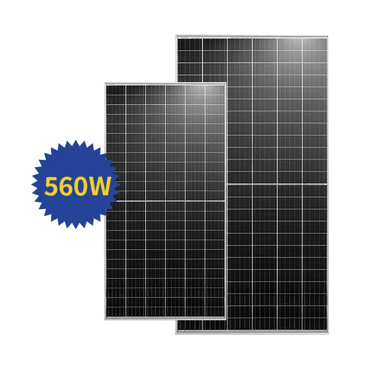 Bifacial Solar Module 400W 450W 460W 500W 550W 600W 9bb PV Module Mono Half Cell Photovoltaic Bifacial Solar Panel
